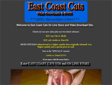 Tablet Screenshot of eastcoastcats.com